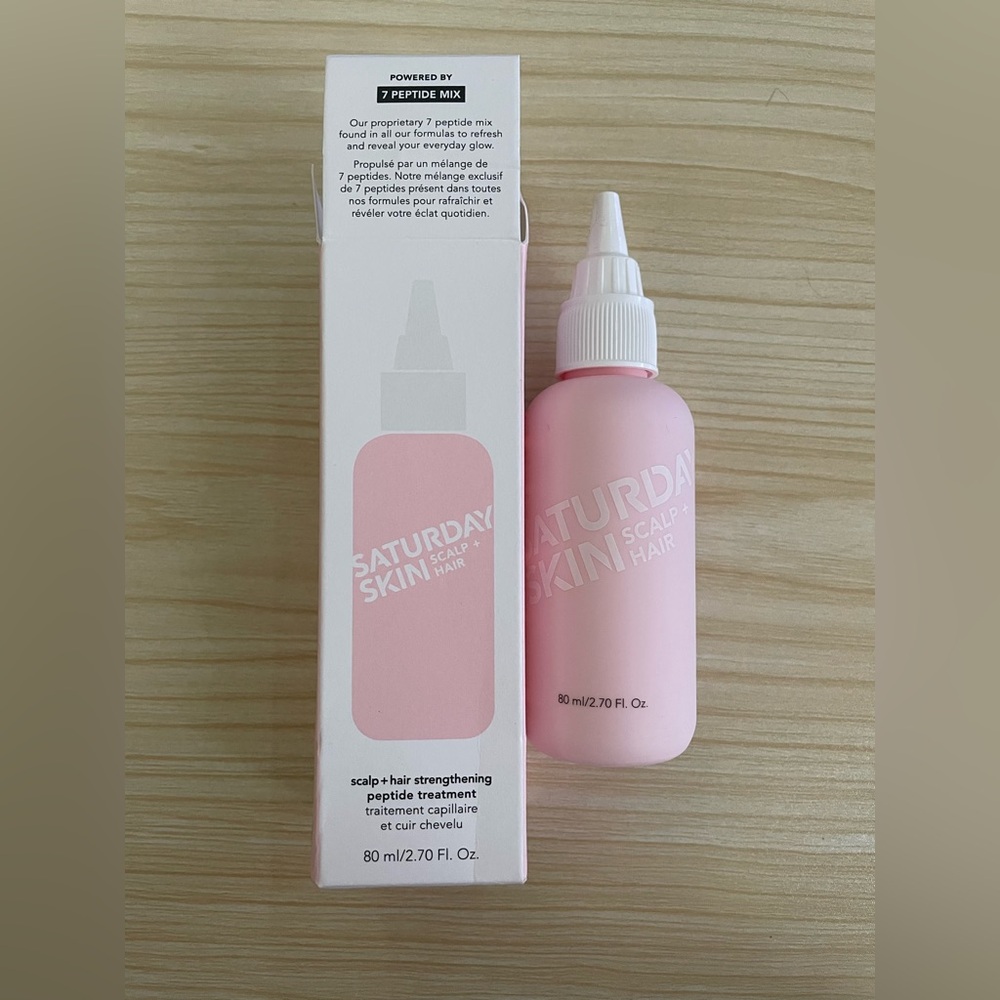 Saturday Skin Scalp + Hair Strengthening Peptide Treatment